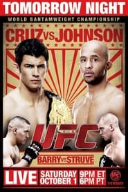 Poster UFC on Versus 6: Cruz vs. Johnson
