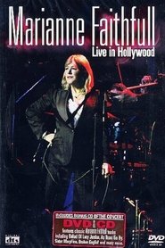 Poster Marianne Faithfull - Live in Hollywood