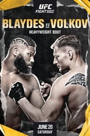 Poster UFC on ESPN 11: Blaydes vs Volkov
