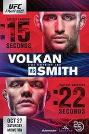 Poster UFC Fight Night 138: Volkan vs. Smith