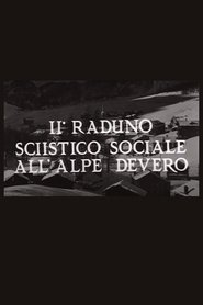 Poster II° raduno sciistico sociale all'Alpe Devero 1954