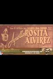Poster Aquella Rosita Alvírez