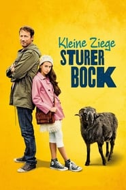 Poster Kleine Ziege, sturer Bock