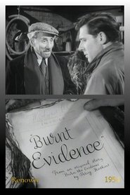 Poster Burnt Evidence 1954