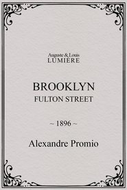 Poster Brooklyn, Fulton Street 1896