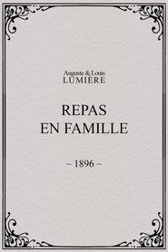 Poster Repas en famille 1896