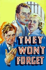 Poster They Won't Forget 1937
