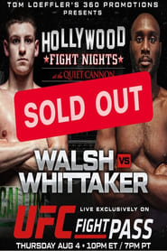 Poster Hollywood Fight Night: Walsh vs. Whitaker