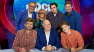 Rhys James, Angela Barnes, Scott Bennett, Hugh Dennis, Ivo Graham and Sarah Keyworth