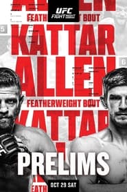 Poster UFC Fight Night 213: Kattar vs. Allen