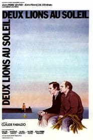 Poster Deux lions au soleil