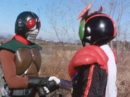 Enter Stronger; Two Riders Vs. Two Formidable Monsters