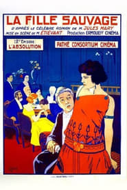 Poster La fille sauvage 1922