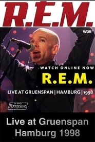 Poster R.E.M at Grünspan, Hamburg, Germany 1998