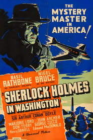 Poster van Sherlock Holmes in Washington