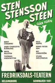 Poster Sten Stensson Stéen går igen