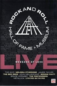 Poster Rock and Roll Hall of Fame Live - Message of Love 1970