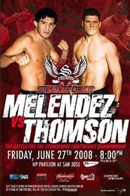 Poster Strikeforce: Melendez vs. Thomson 2008