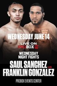 Poster Saul Sanchez vs. Franklin Gonzalez