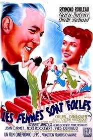 Poster Les femmes sont folles 1950