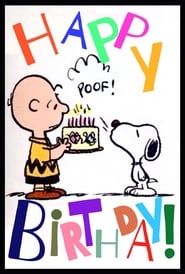 Poster Happy Birthday, Charlie Brown