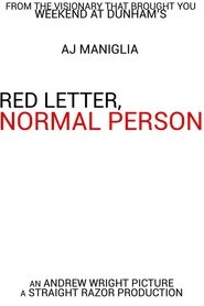 Poster Red Letter, Normal Person 2015