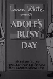 Poster Adolf's Busy Day 1940
