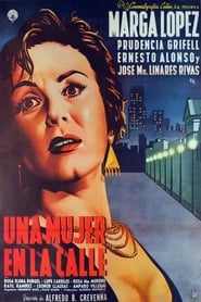 Poster Una mujer en la calle