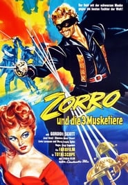 Poster Zorro und die drei Musketiere