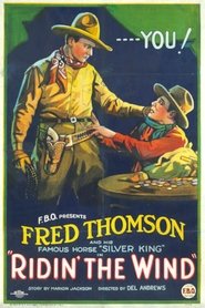 Poster Ridin' the Wind 1925