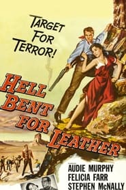 Hell Bent for Leather постер