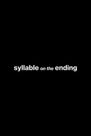 Poster for Syllable on the ending