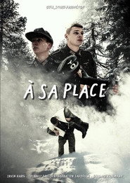 À sa place