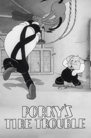 Poster Porky's Tire Trouble 1939