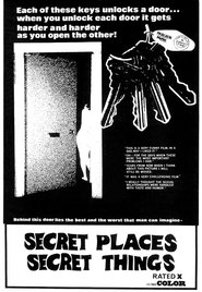 Poster Secret Places, Secret Things