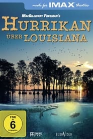 Poster Hurrikan über Louisiana