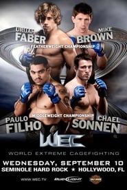 Poster WEC 36: Faber vs. Brown