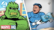 Mister Fantastic Uses Brain Power Over Muscles