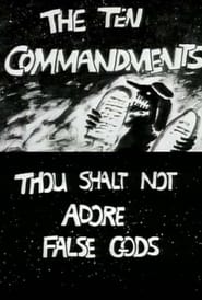 Poster The Ten Commandments Number 1: Thou Shalt Not Adore False Gods