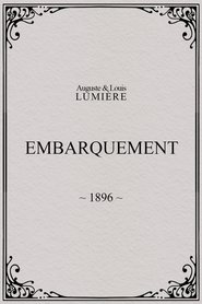 Poster Evian: Embarquement 1896