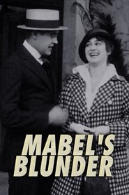 Poster Mabel's Blunder 1914