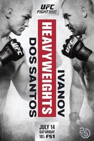 Poster UFC Fight Night 133: dos Santos vs. Ivanov