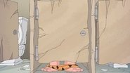Fred Flintstone Takes a Shit