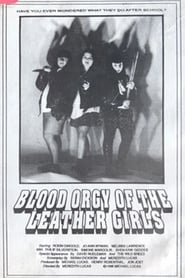 Poster Blood Orgy of the Leather Girls