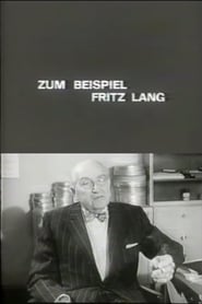 Poster Zum Beispiel: Fritz Lang