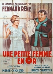 Poster Une petite femme en or