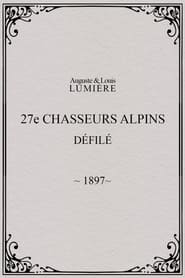 Poster 27ème chasseurs alpins : défilé