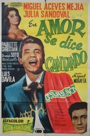 Poster Amor se dice cantando 1958