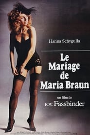 Le Mariage de Maria Braun streaming