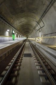 Poster Gotthard Base Tunnel, Gotthard, Switzerland 2018